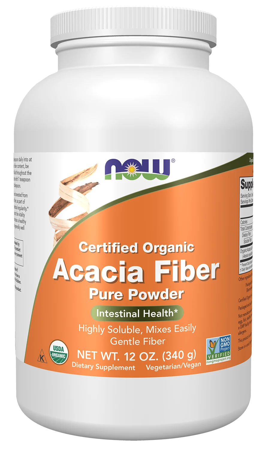 NOW Foods Acacia Pure Powder