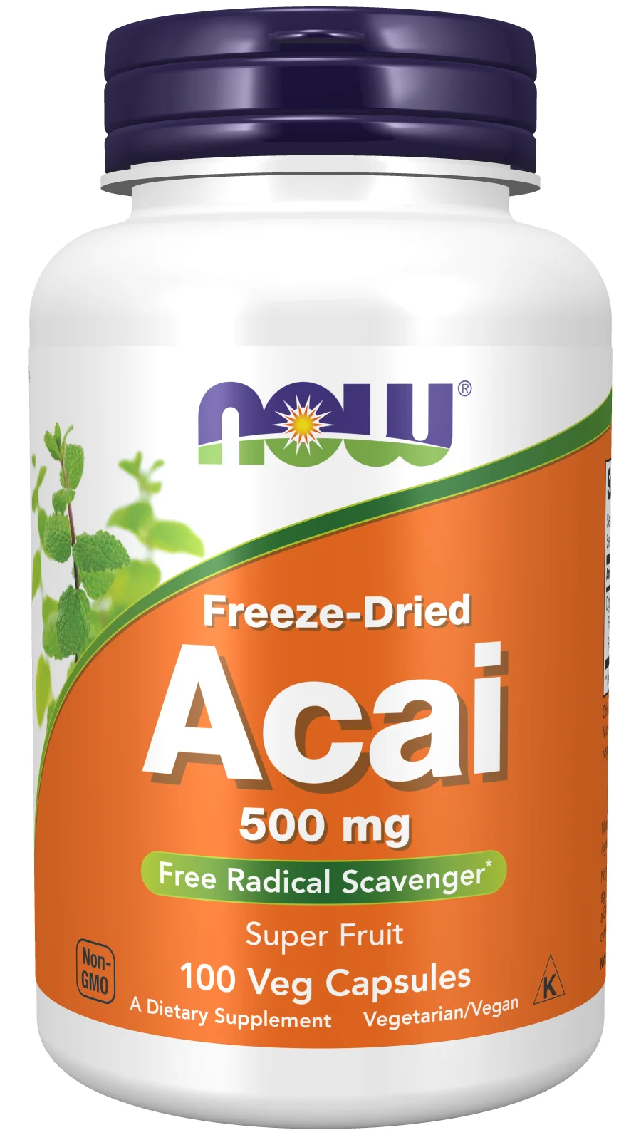 NOW Foods Acai, 500mg