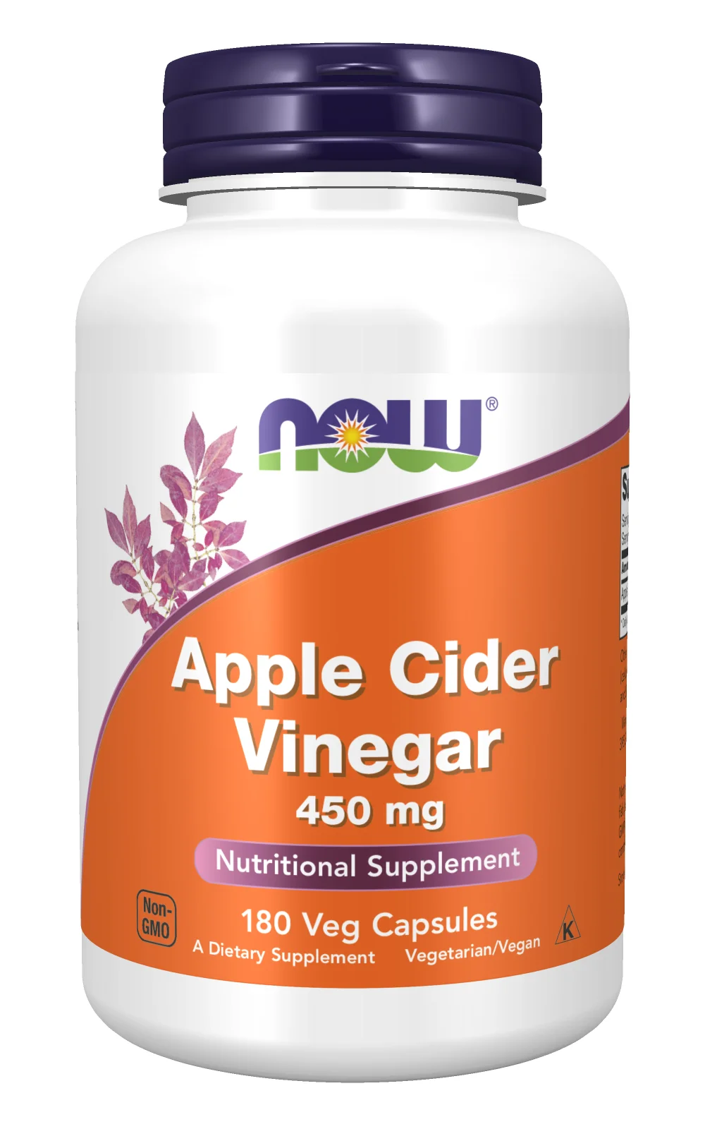 NOW Foods Apple Cider Vinegar - 450mg