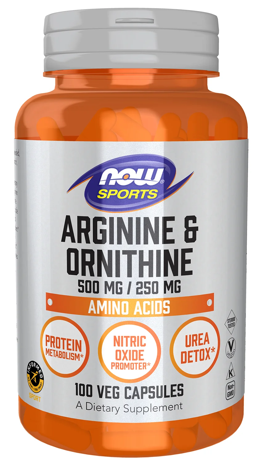 NOW Foods Arginine & Ornithine