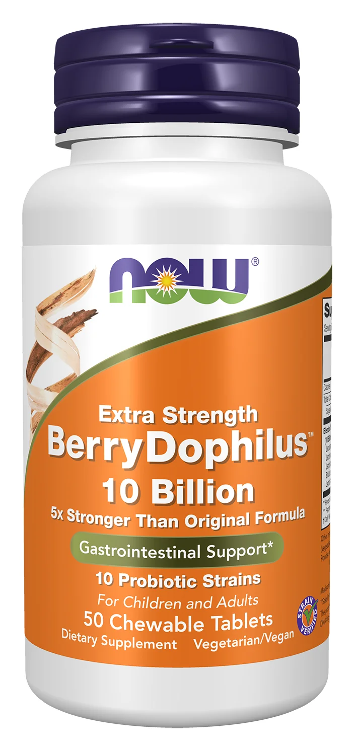 NOW Foods BerryDophilus, 10 Billion (Extra Strength)