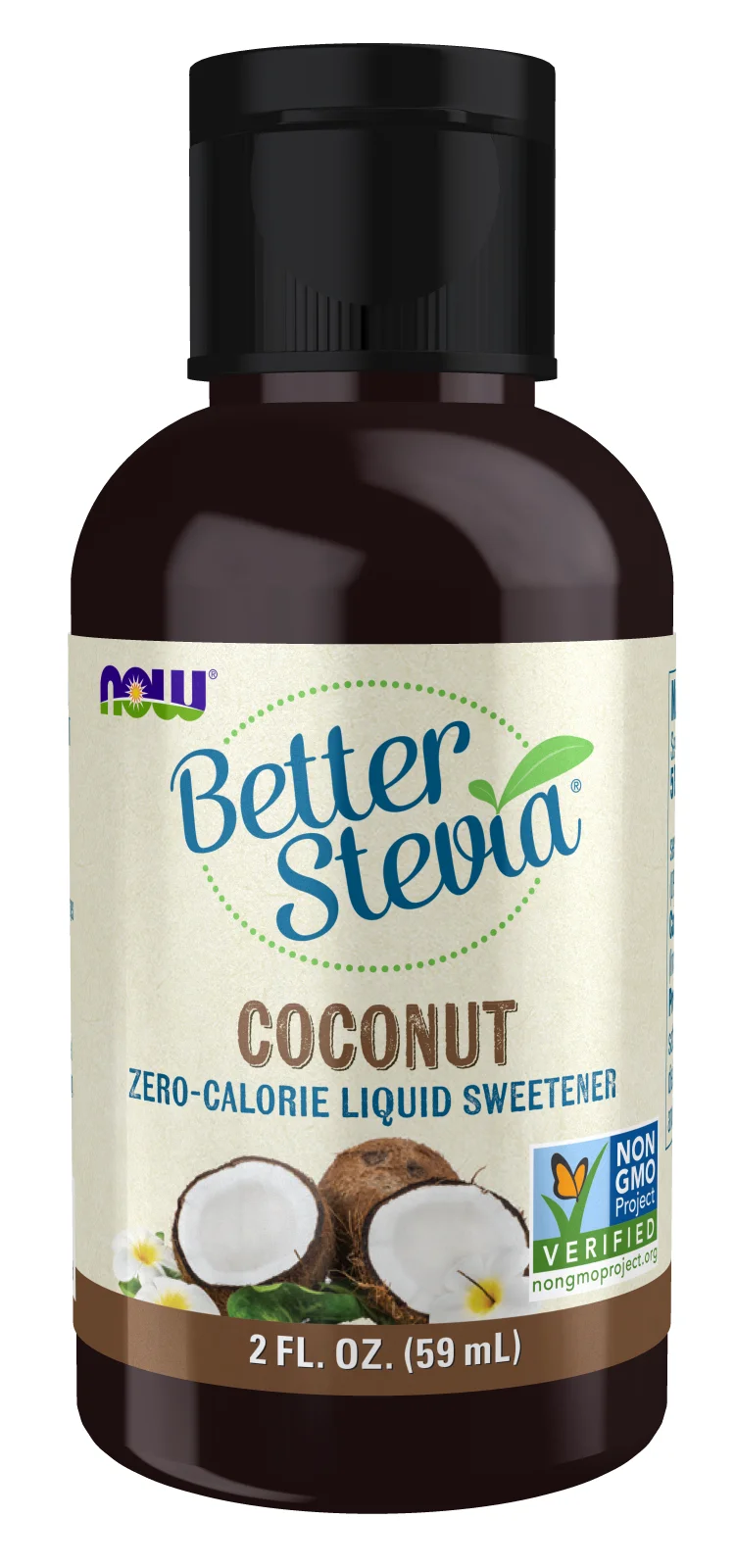 NOW Foods Better Stevia Liquid - Coconut