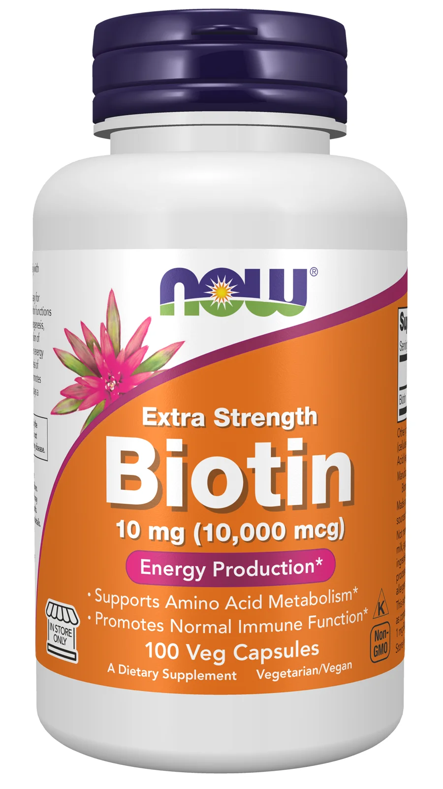 NOW Foods Biotin - 10mg Extra Strength
