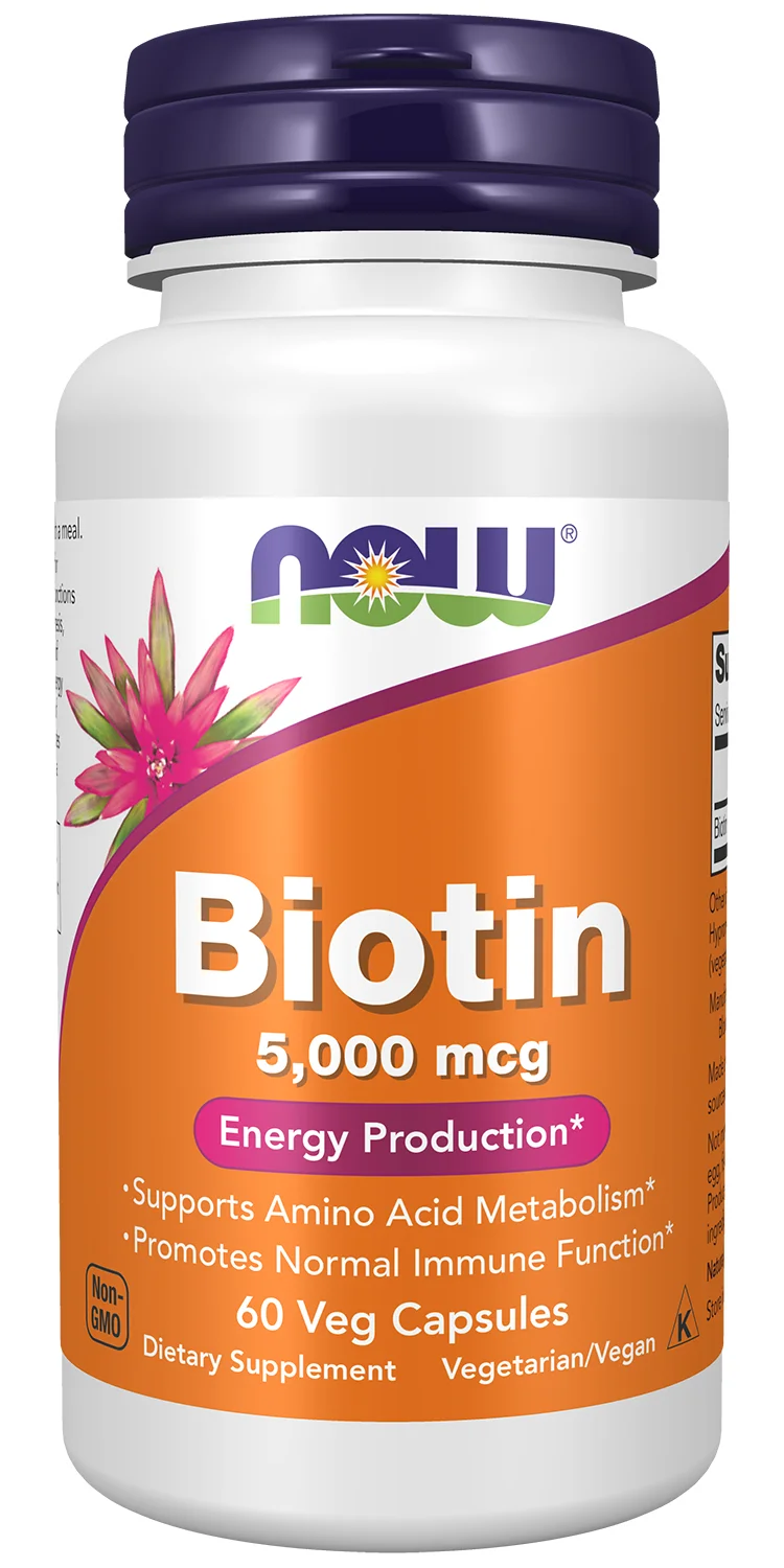 NOW Foods Biotin - 5000mcg