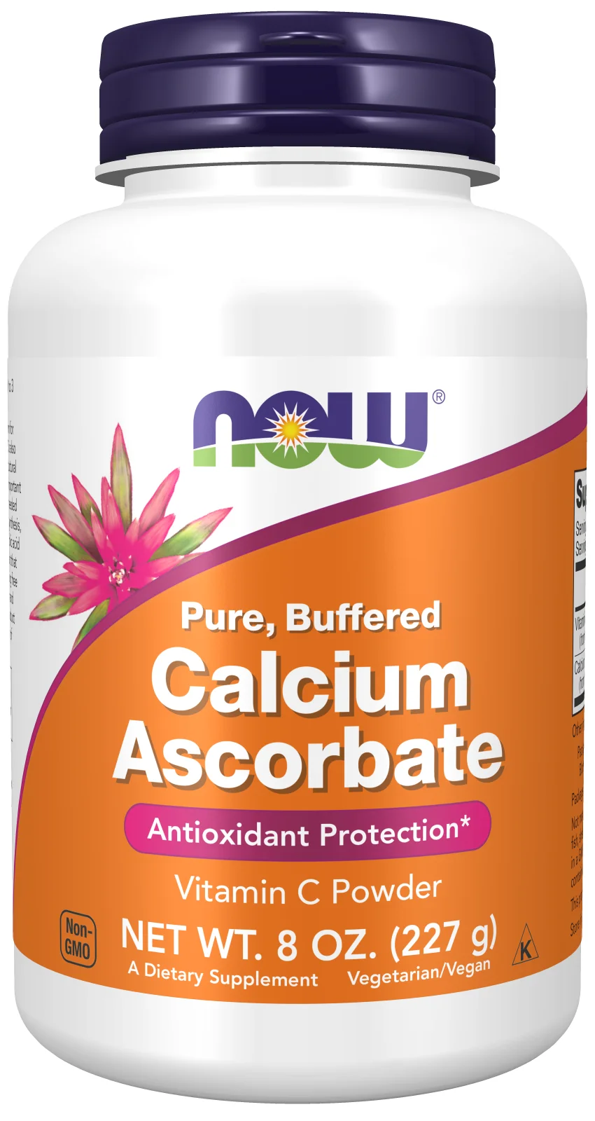 NOW Foods Calcium Ascorbate, Pure Buffered Powder