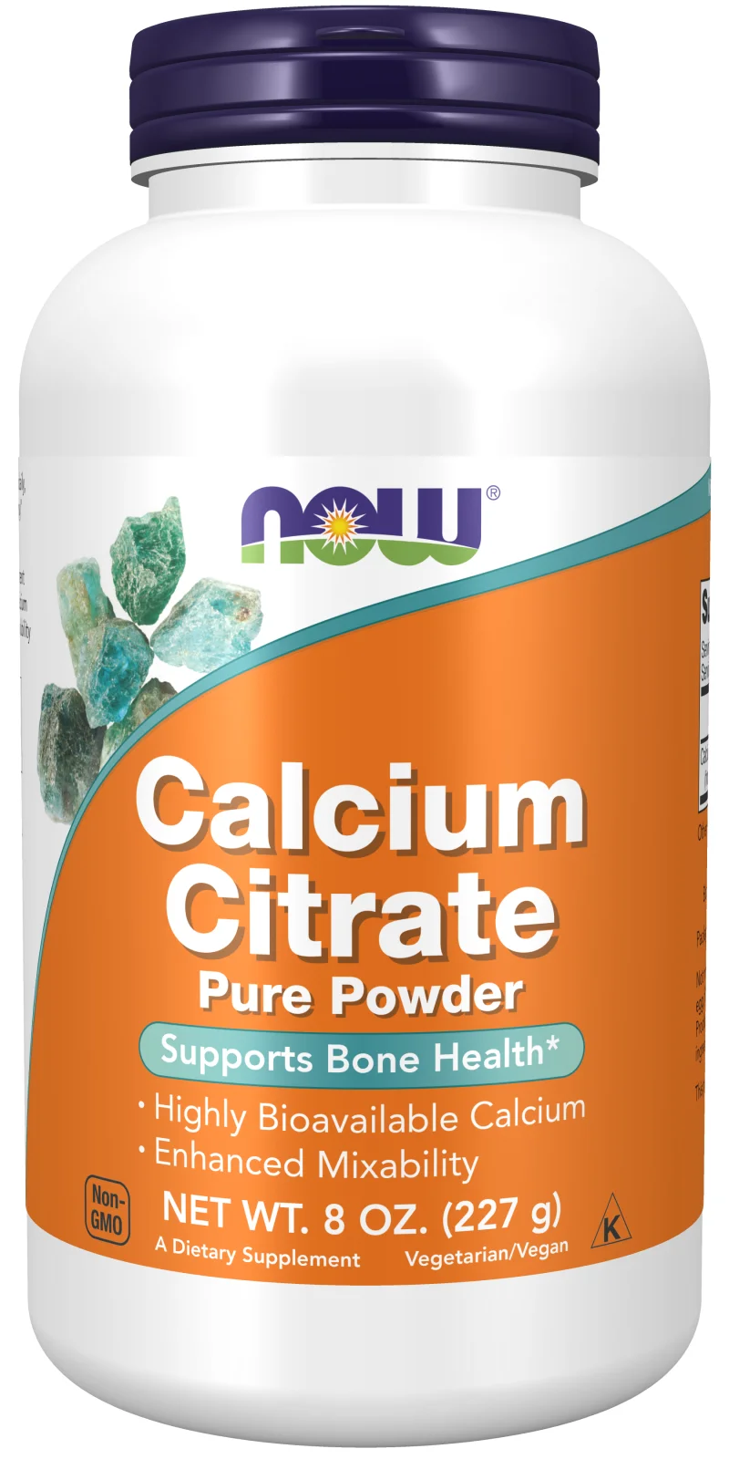 NOW Foods Calcium Citrate Pure Powder