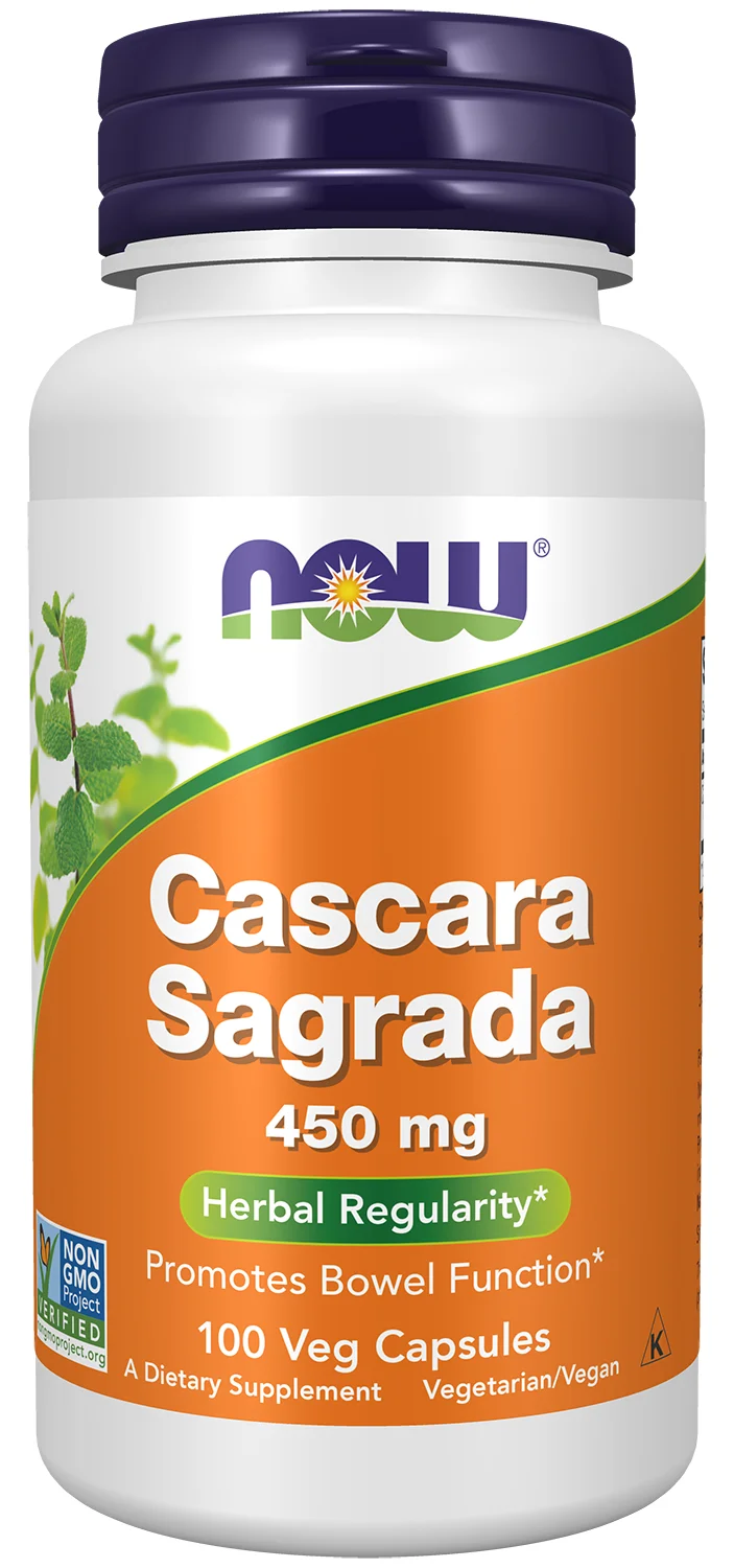 NOW Foods Cascara Sagrada - 450mg