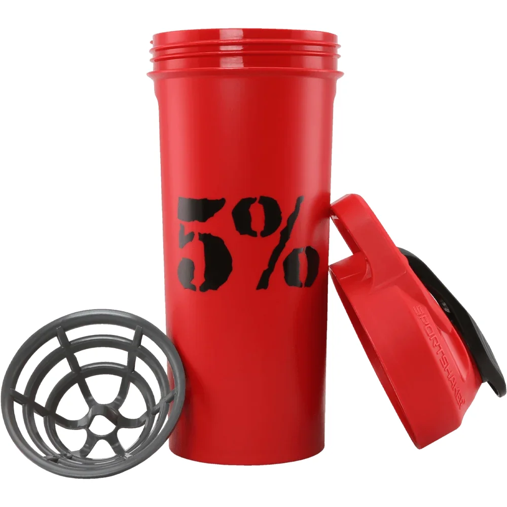 5% Nutrition 5% Shaker, Black