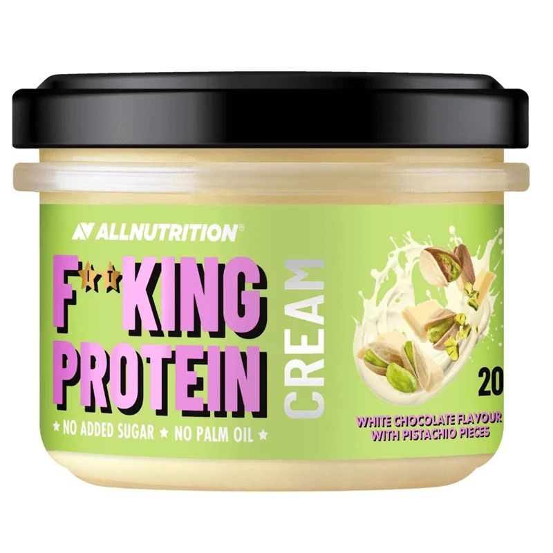 Allnutrition Fitking Protein Cream - White Chocolate with Pistachio Pieces