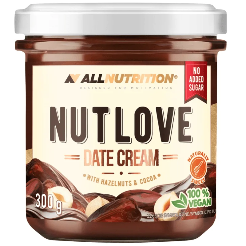 Allnutrition Nutlove Date Cream, with Hazelnuts & Cocoa