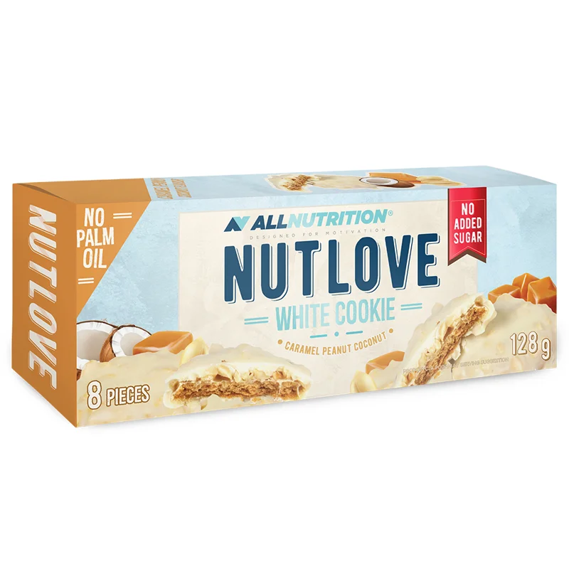 Allnutrition Nutlove White Cookie, Caramel Peanut Coconut