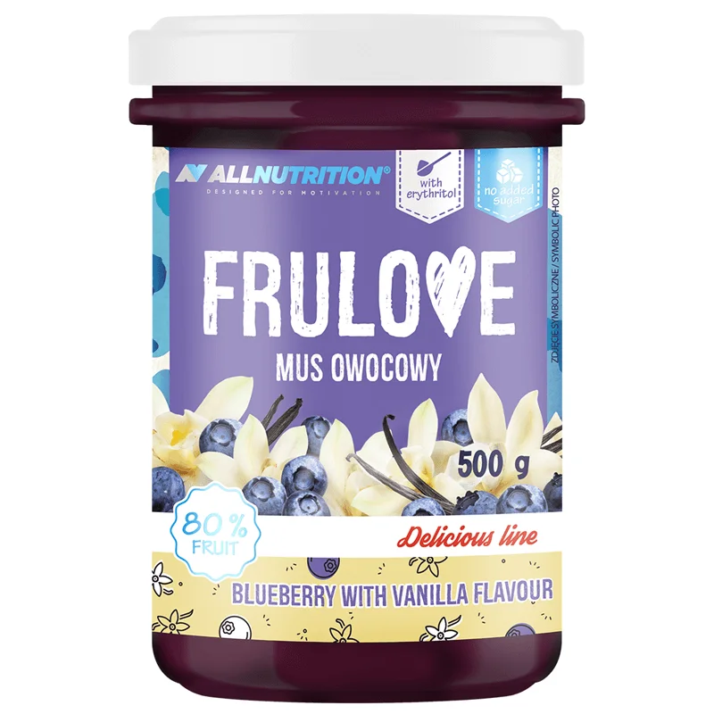 Allnutrition Frulove Mousse - Blueberry with Vanilla