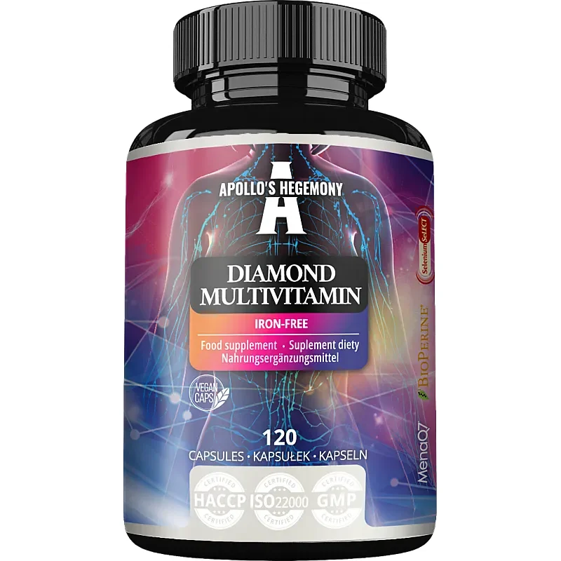 Apollo's Hegemony Diamond Multivitamin Iron-Free