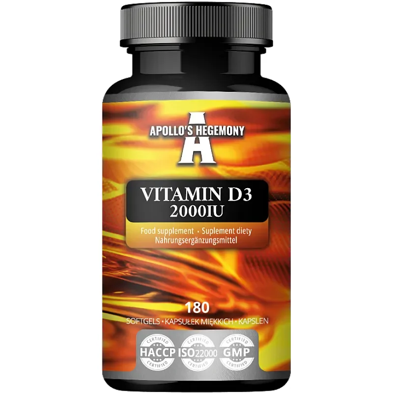 Apollo's Hegemony Vitamin D3 2000IU