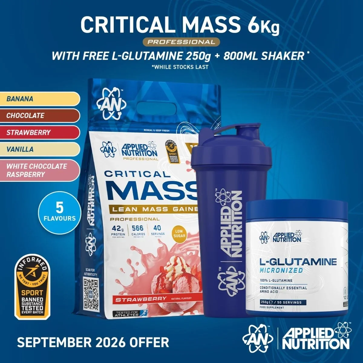 Applied Nutrition Critical Mass - Professional