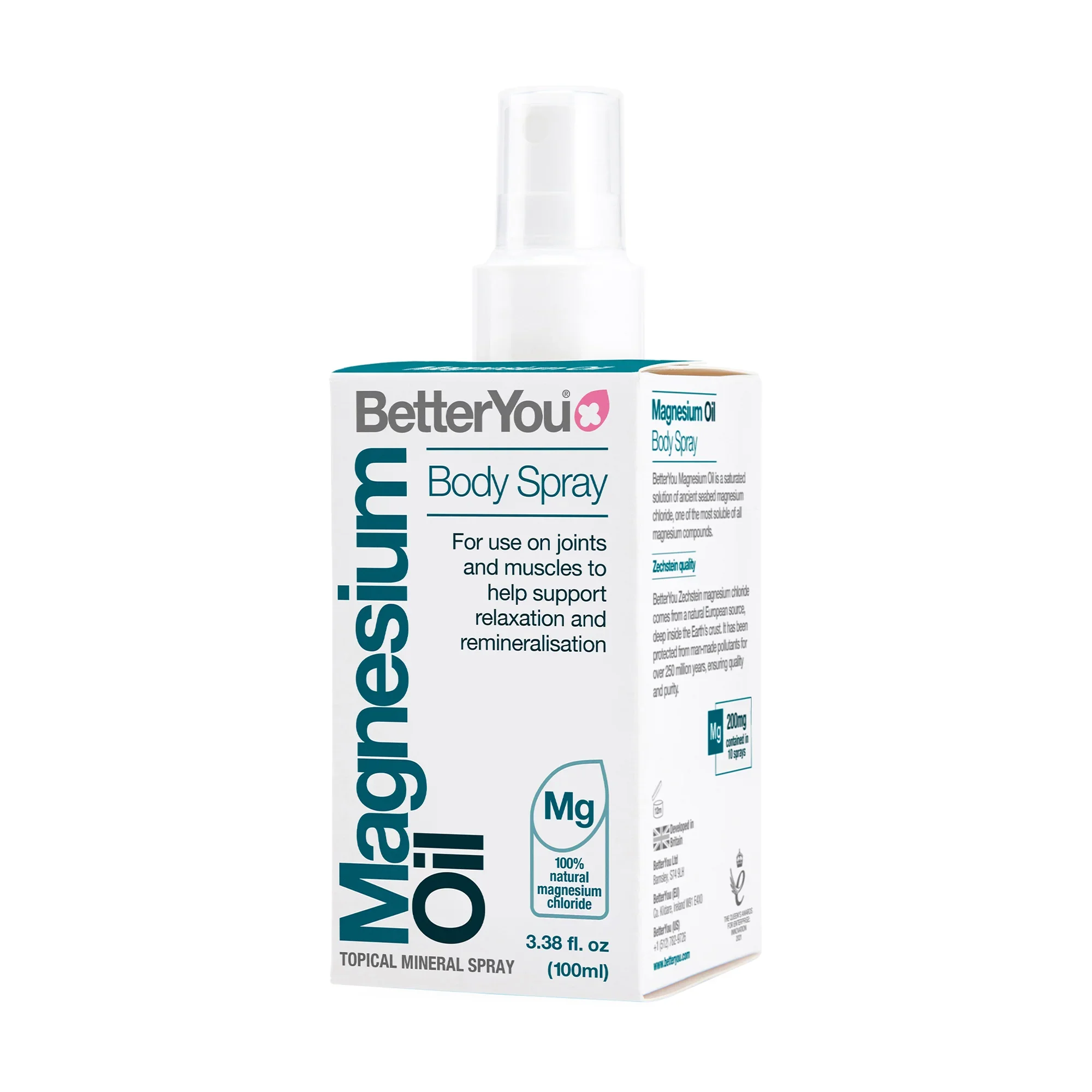 BetterYou Magnesium Oil Original Spray