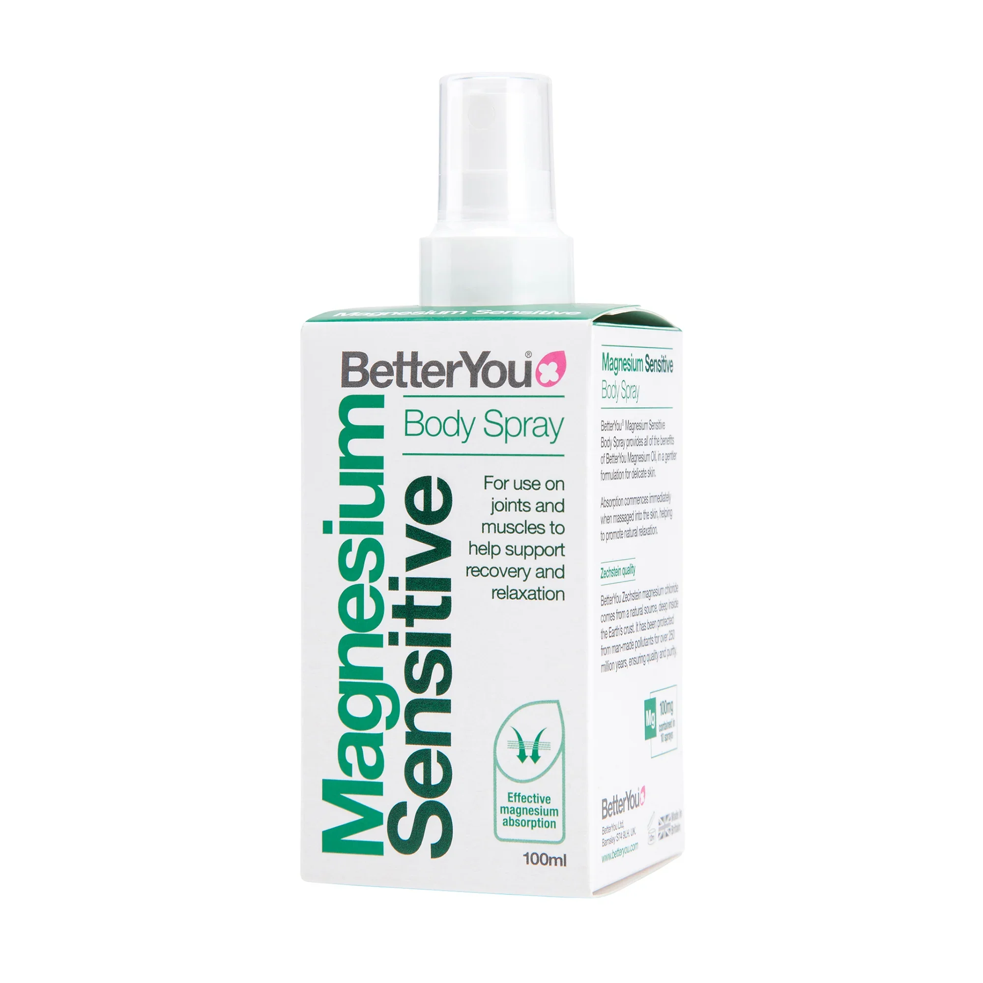 BetterYou Magnesium Oil Sensitive Spray