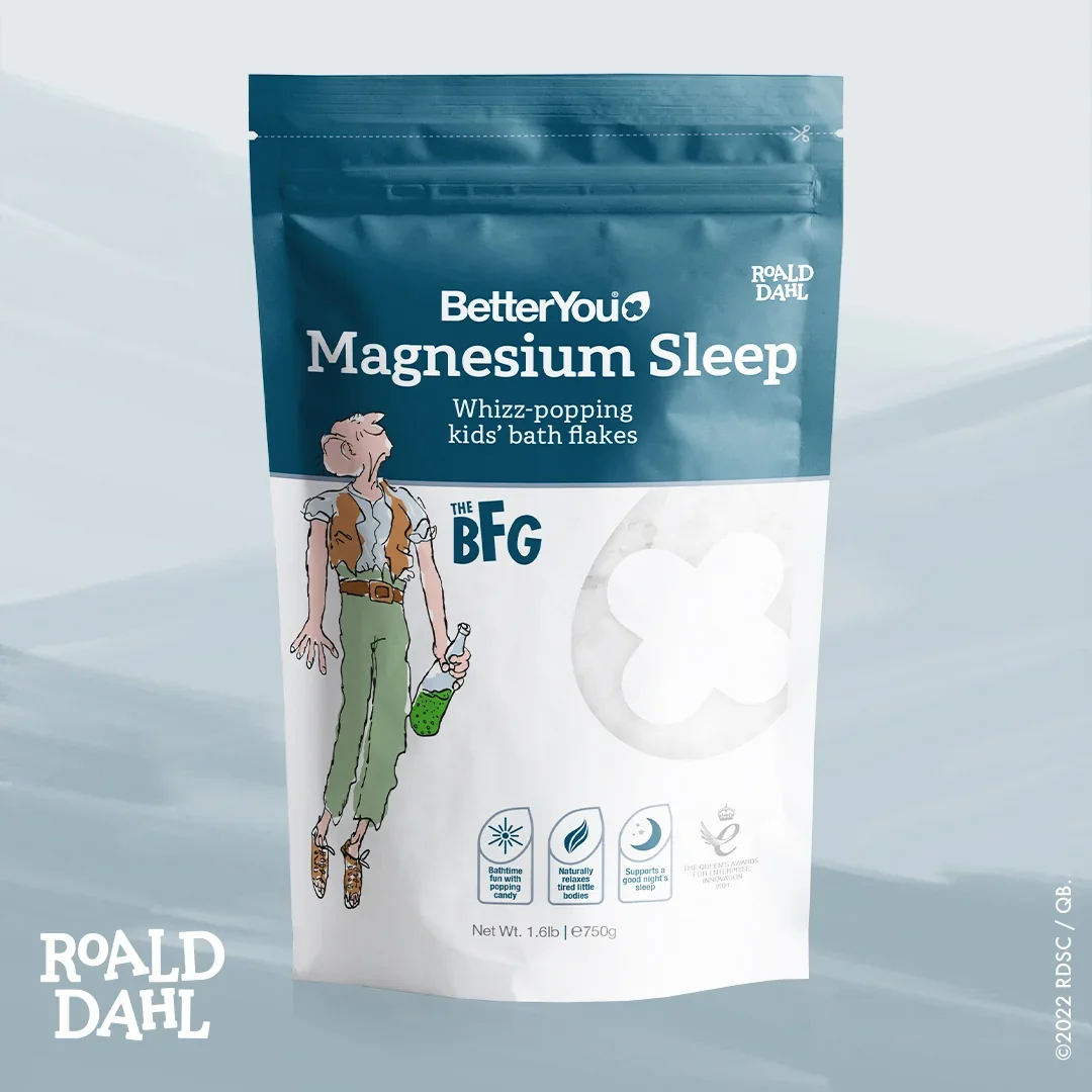 BetterYou Magnesium Sleep Kids' Bath Flakes