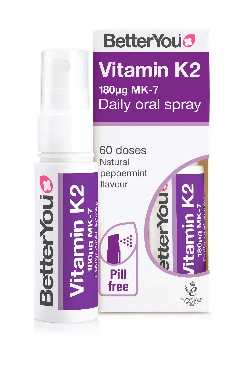 BetterYou Vitamin K2 Oral Daily Oral Spray