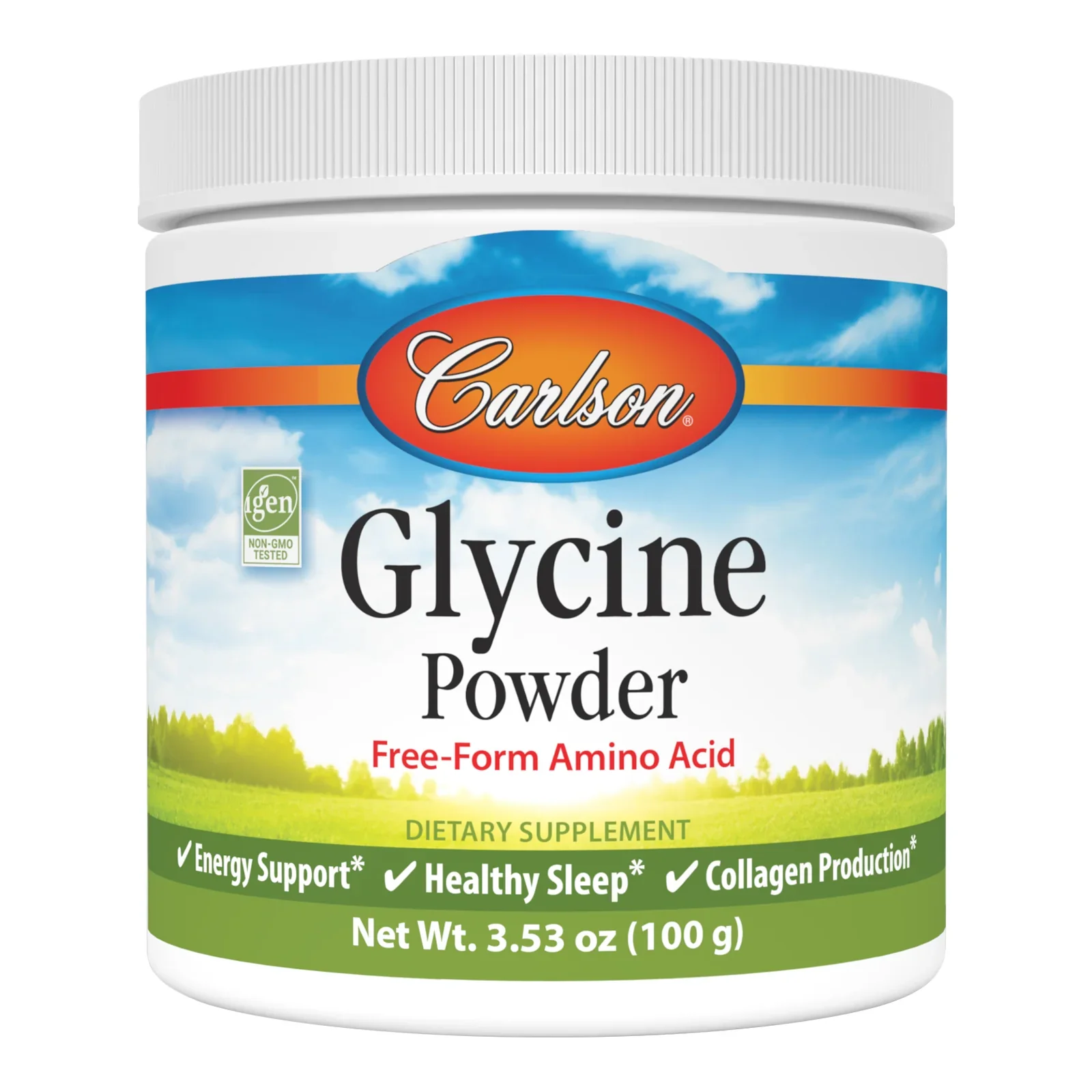 Carlson Labs Glycine, Amino Acid Powder