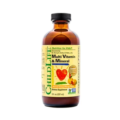 Child Life Multi Vitamin & Mineral, Natural Orange/Mango