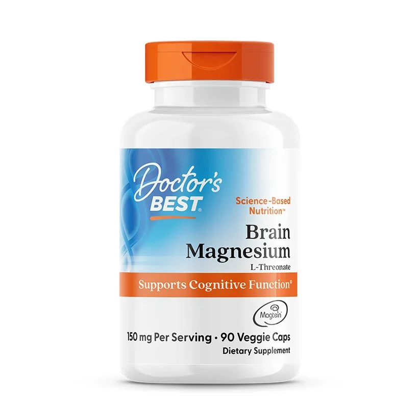 Doctor's Best Brain Magnesium with Magtein, 150mg