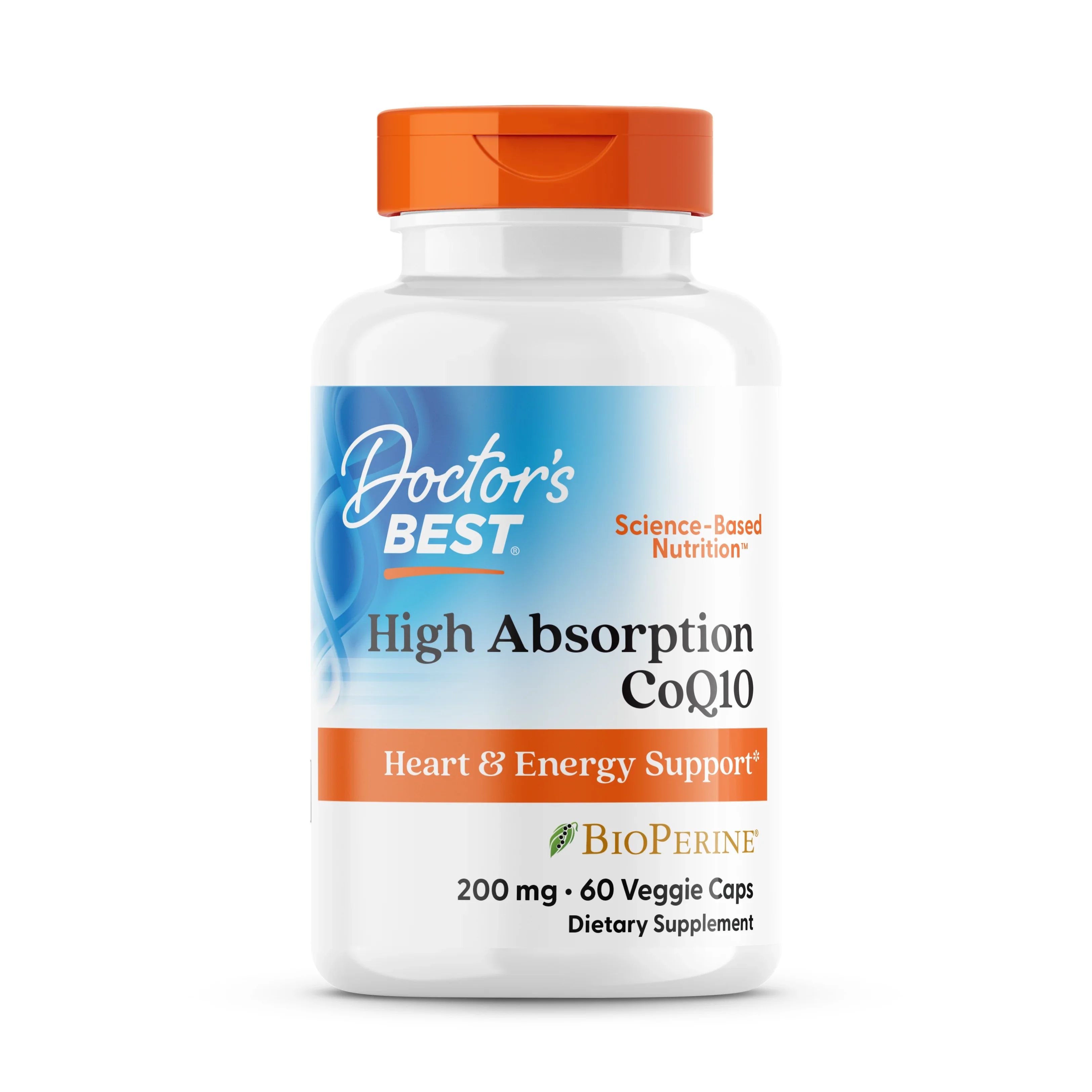Doctor's Best High Absorption CoQ10 with BioPerine - 200mg