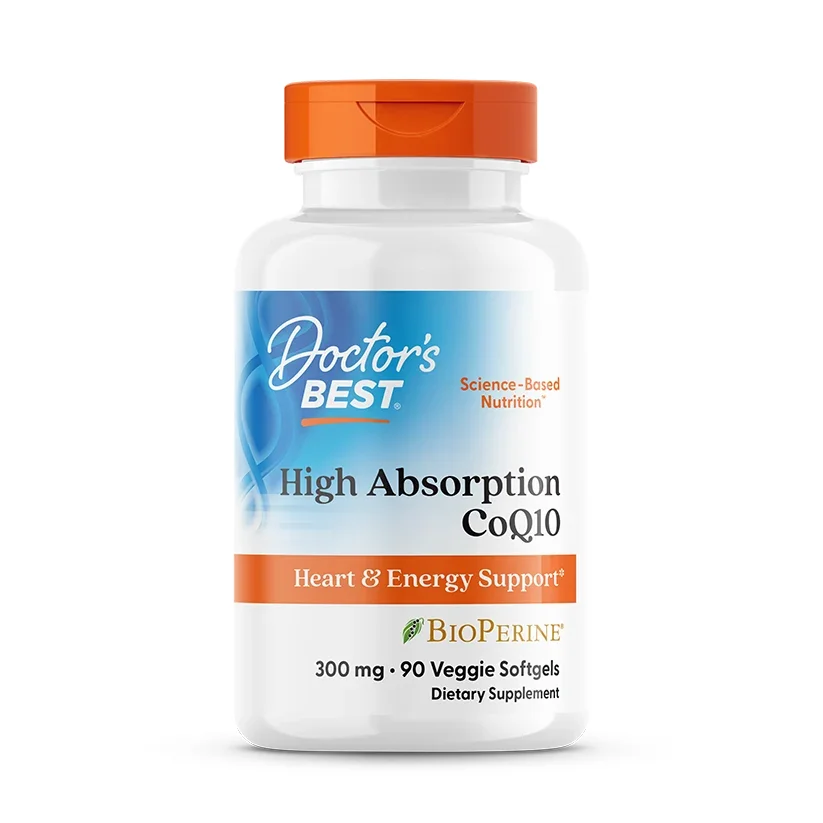Doctor's Best High Absorption CoQ10 with BioPerine - 300mg