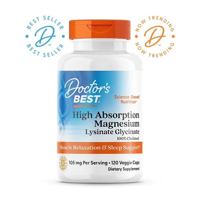 Doctor's Best High Absorption Magnesium - 105mg