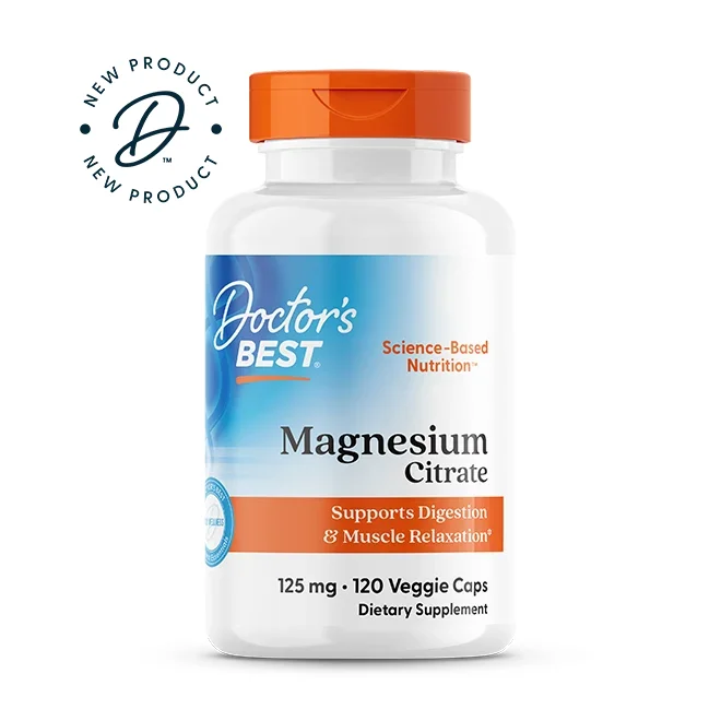 Doctor's Best Magnesium Citrate, 125mg