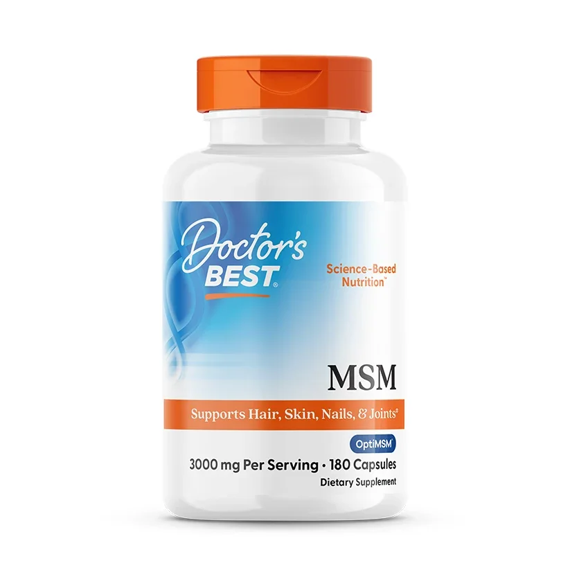 Doctor's Best MSM with OptiMSM - 3000mg