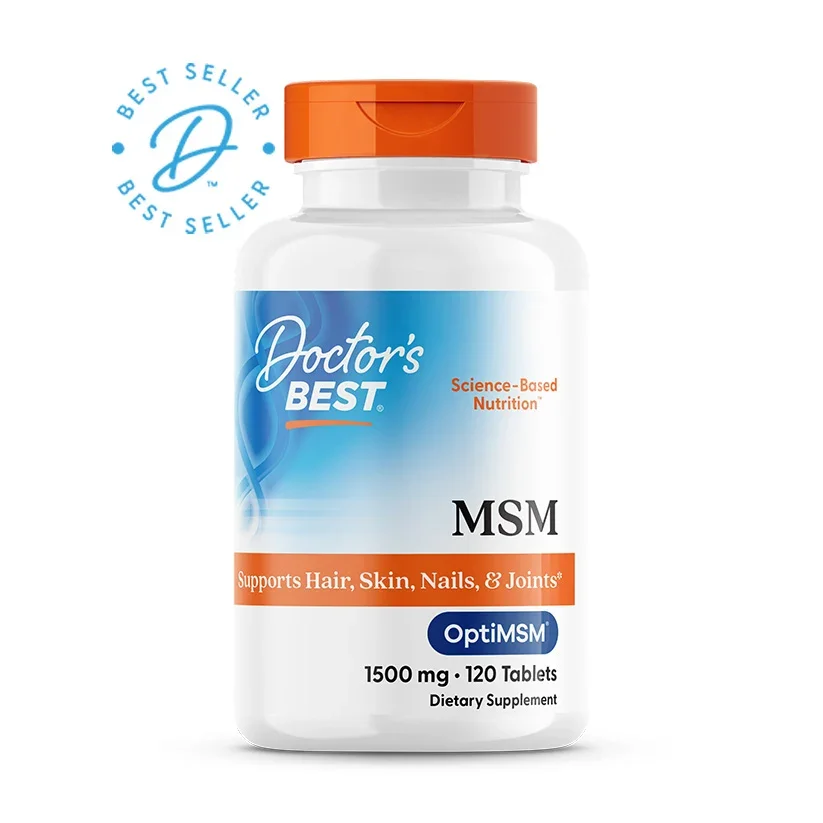 Doctor's Best MSM with OptiMSM - 1500mg