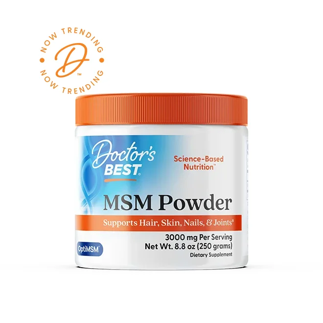 Doctor's Best MSM with OptiMSM - Powder