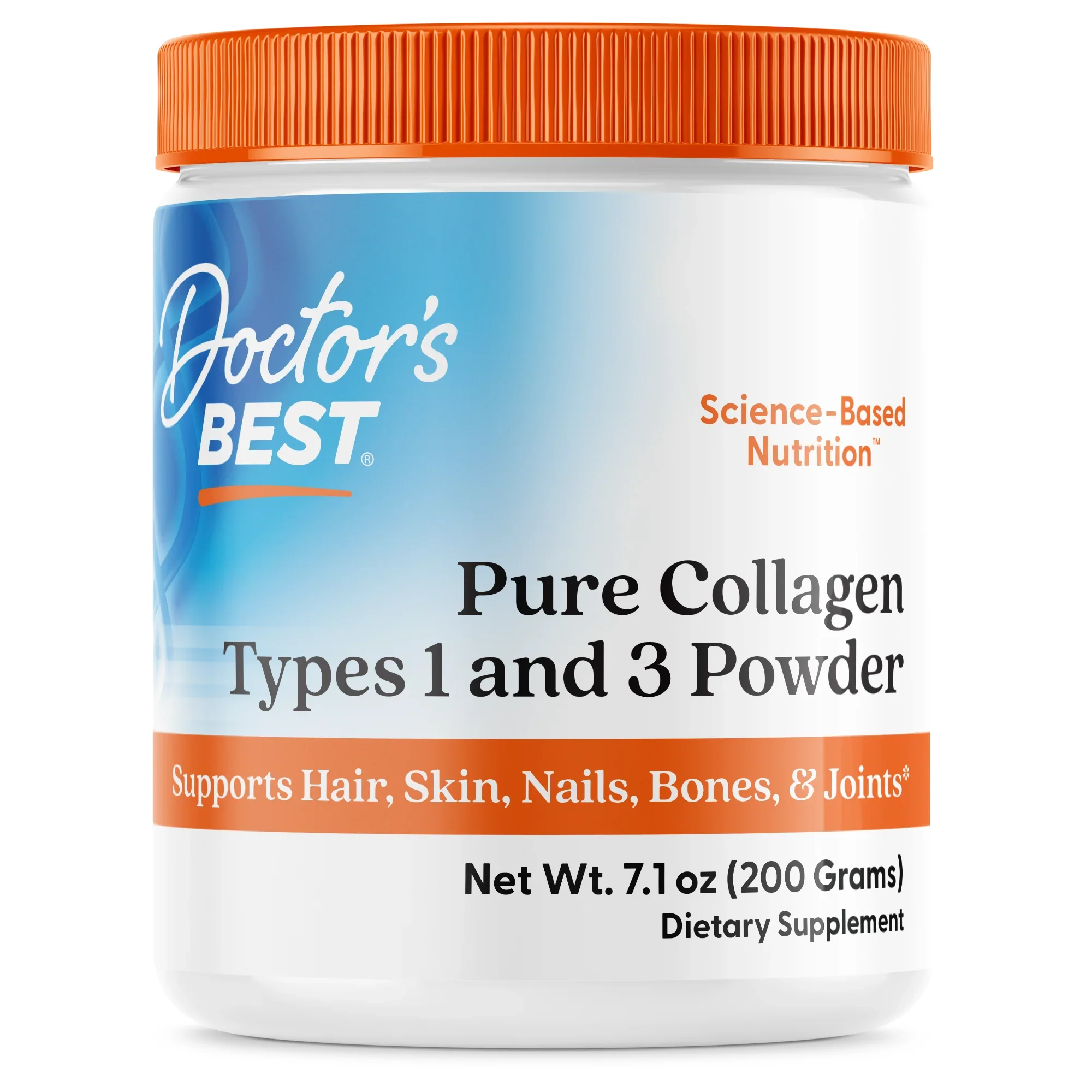 Doctor's Best Pure Collagen Types 1 and 3, Powder