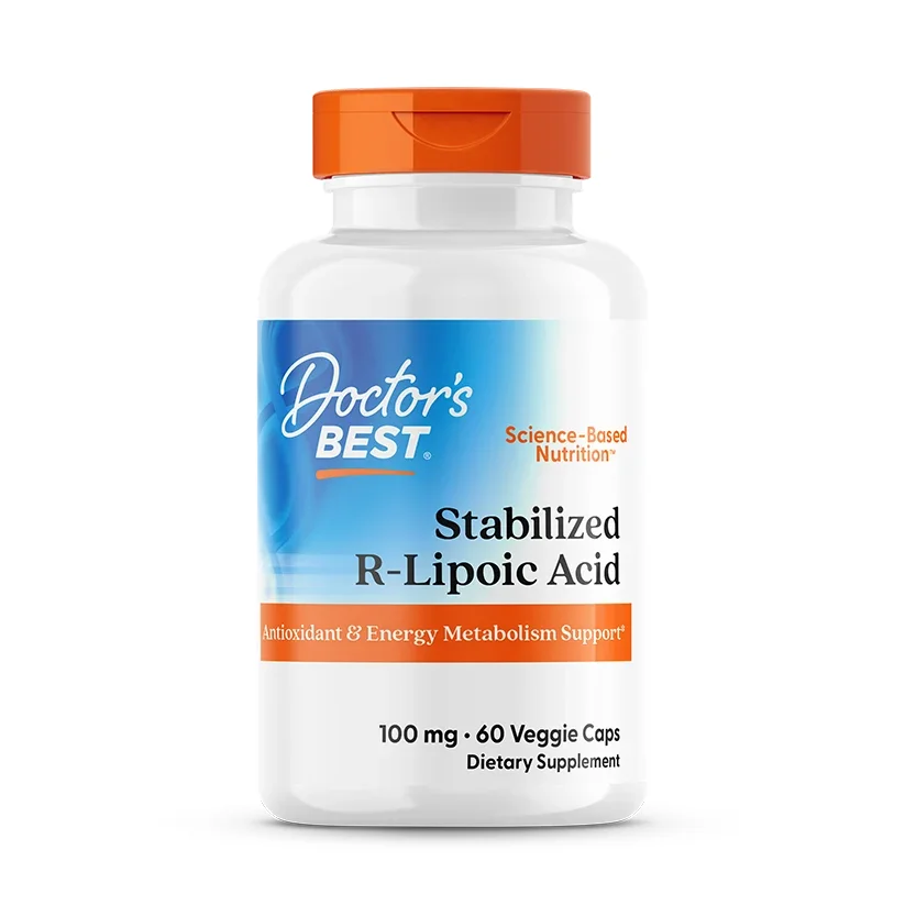 Doctor's Best Stabilized R-Lipoic Acid - 100mg
