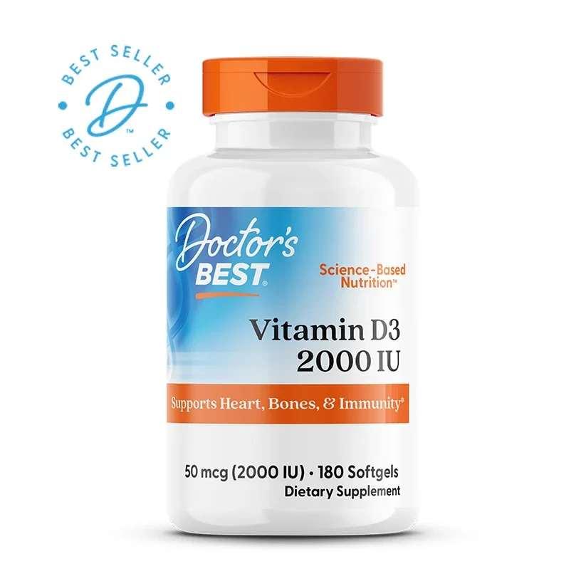 Doctor's Best Vitamin D3 - 2000 IU