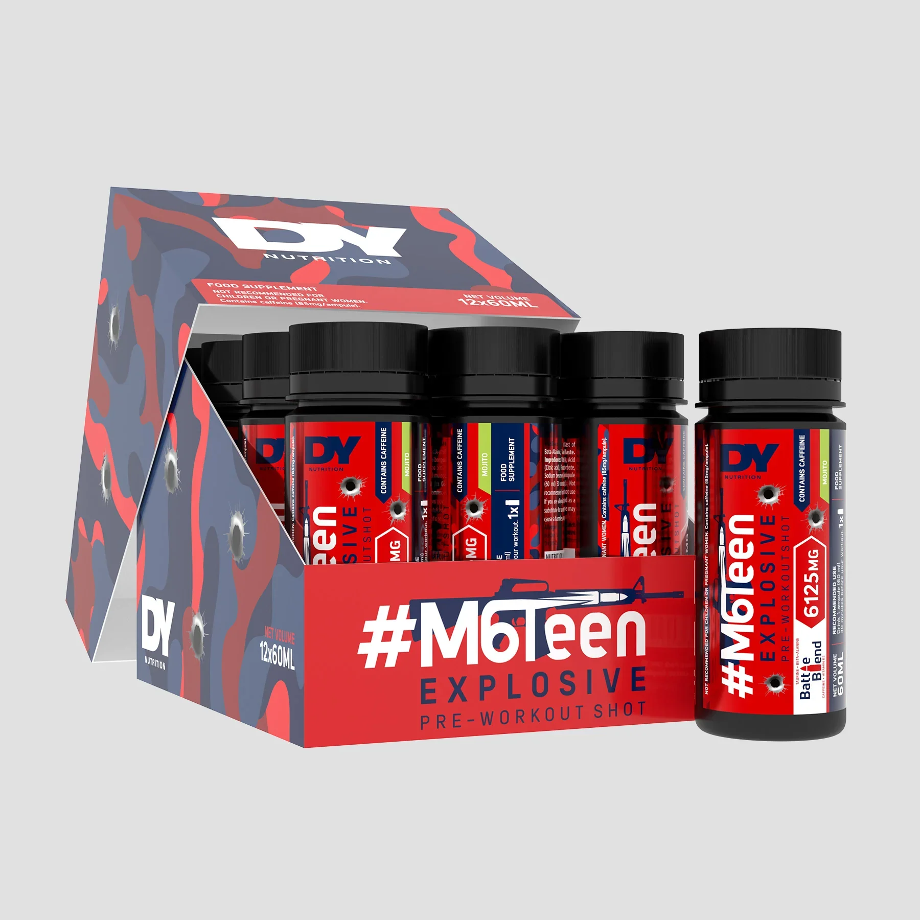 Dorian Yates #M6Teen Explosive Pre-Workout Shot