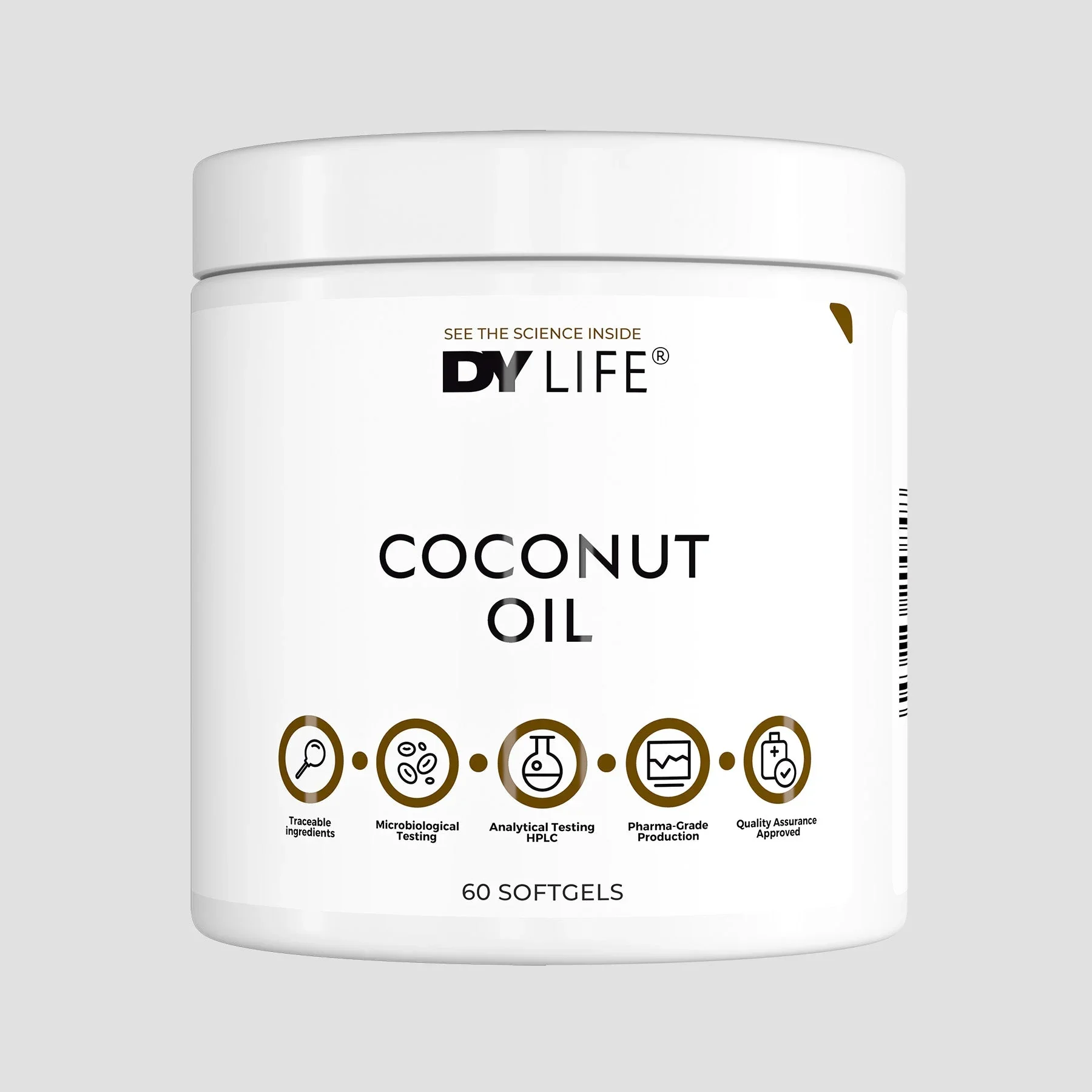 Dorian Yates DY LIFE Coconut Oil