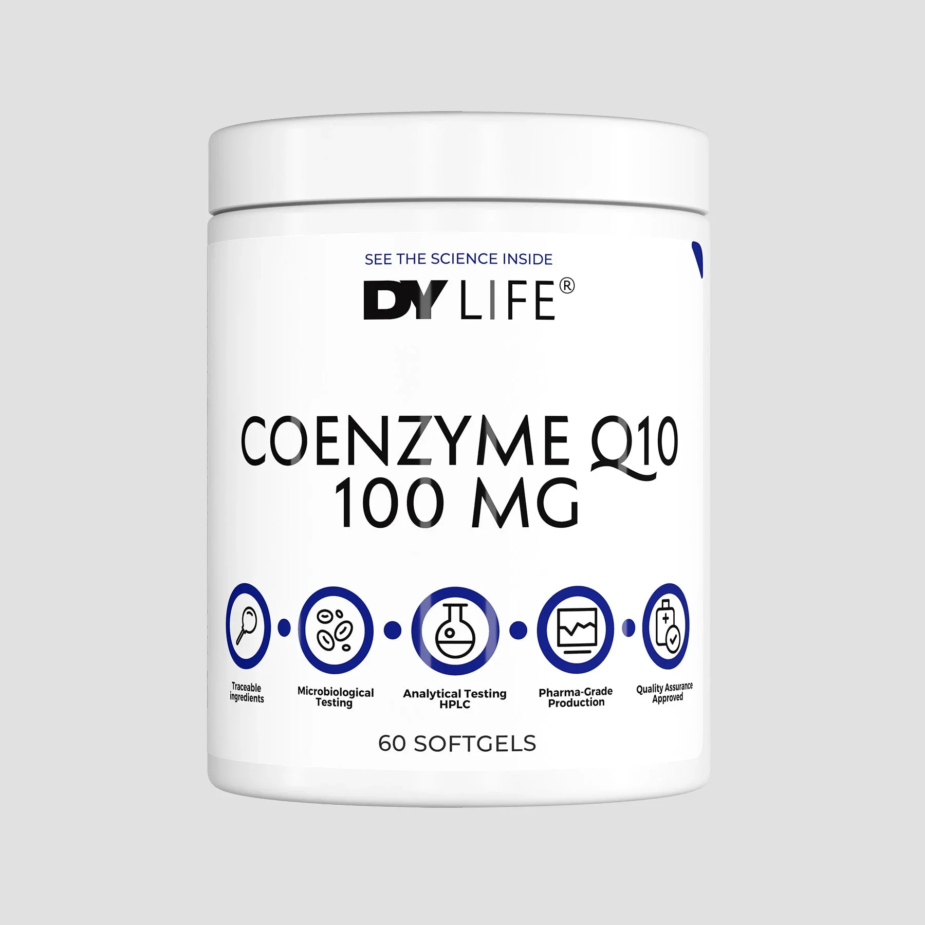 Dorian Yates DY LIFE Coenzyme Q10 - 100mg
