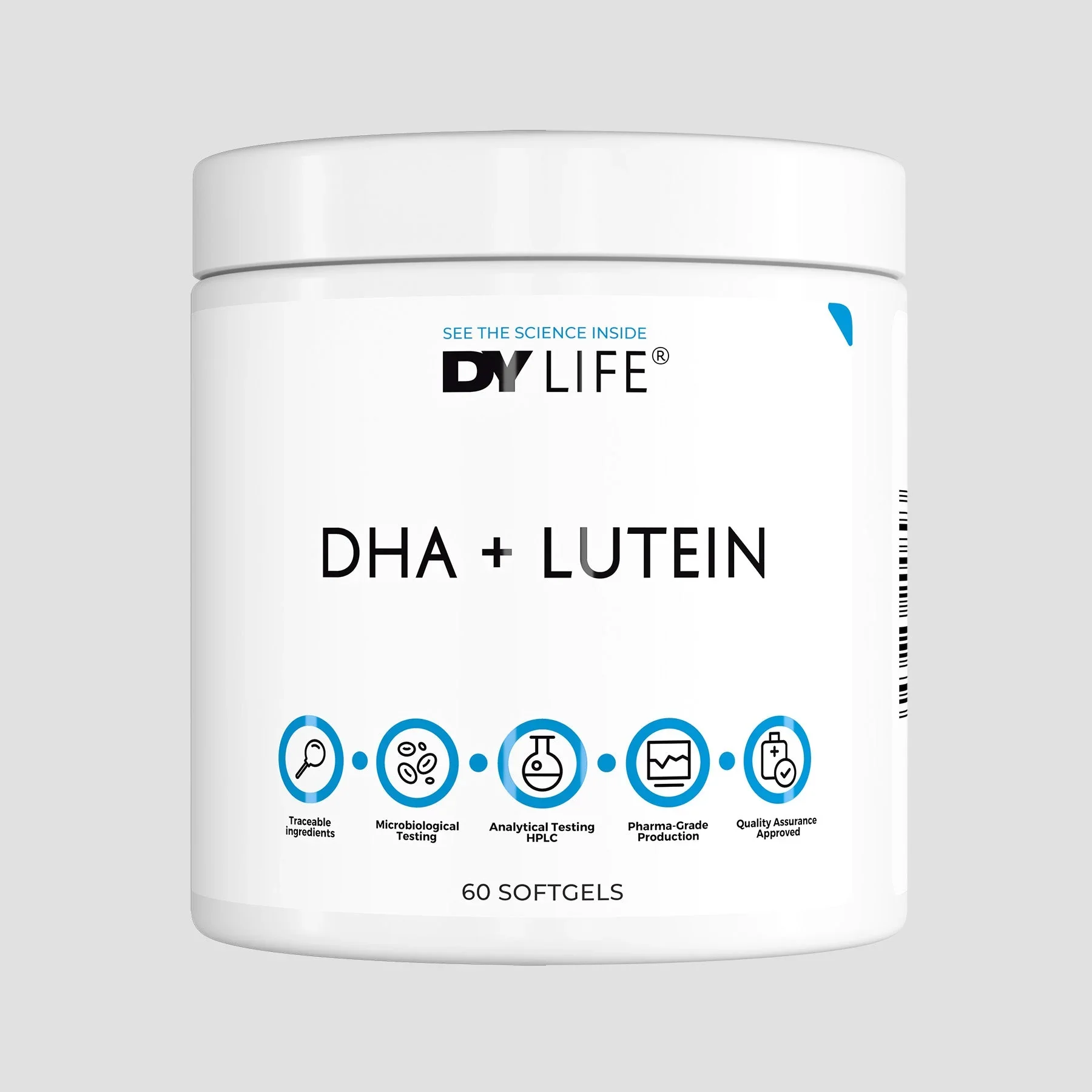 Dorian Yates DY LIFE DHA + Lutein