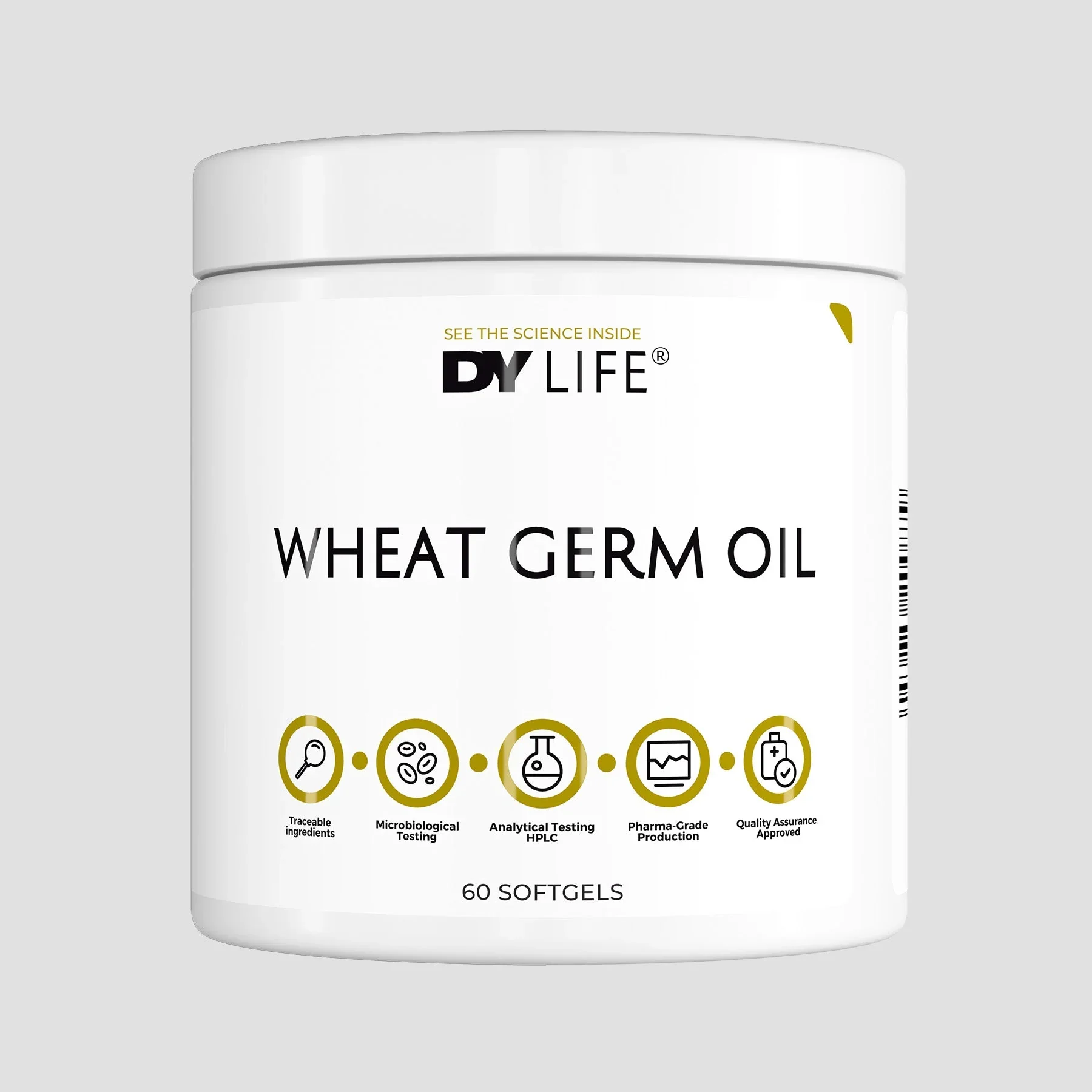 Dorian Yates DY LIFE Wheat Germ Oil