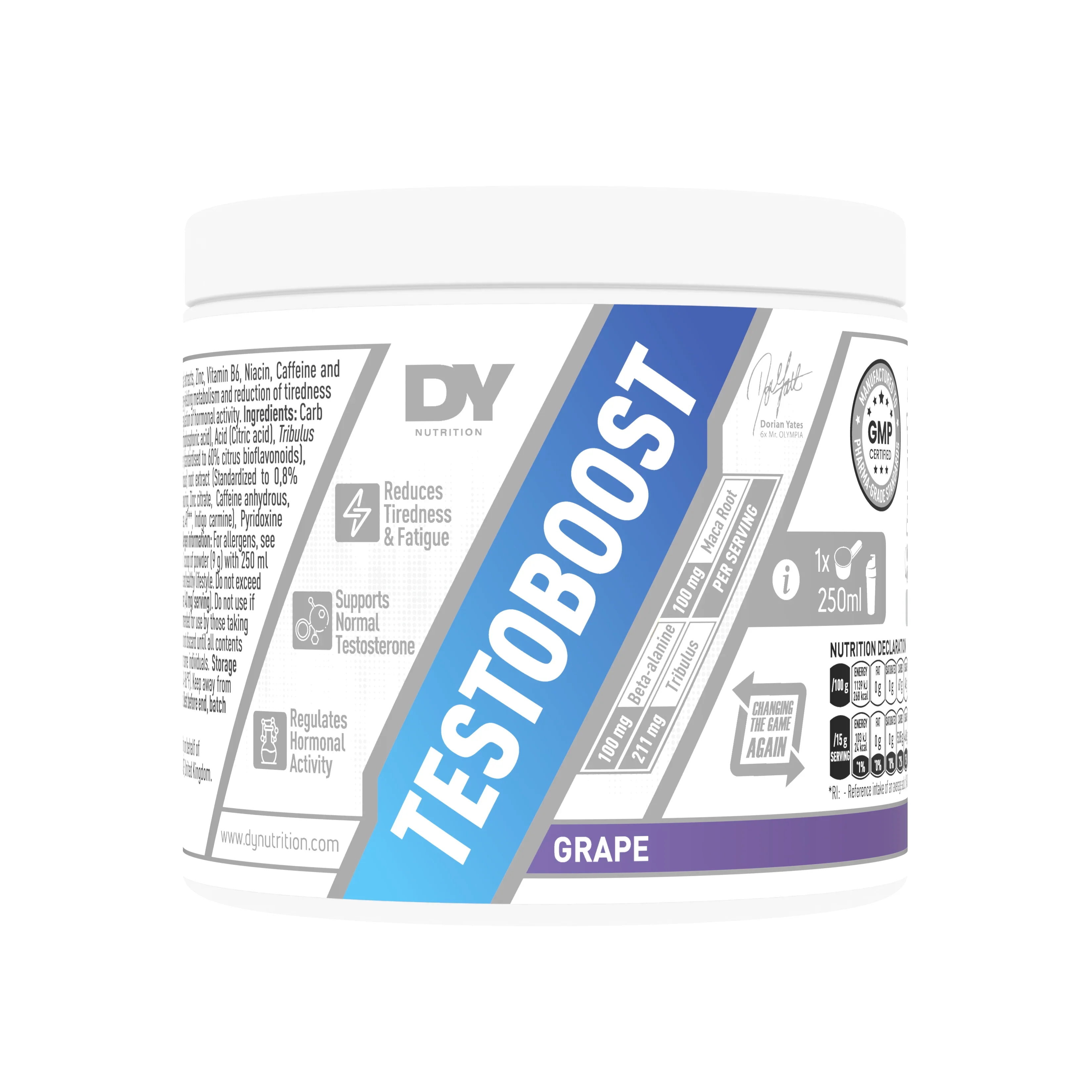 Dorian Yates Testoboost, Grape