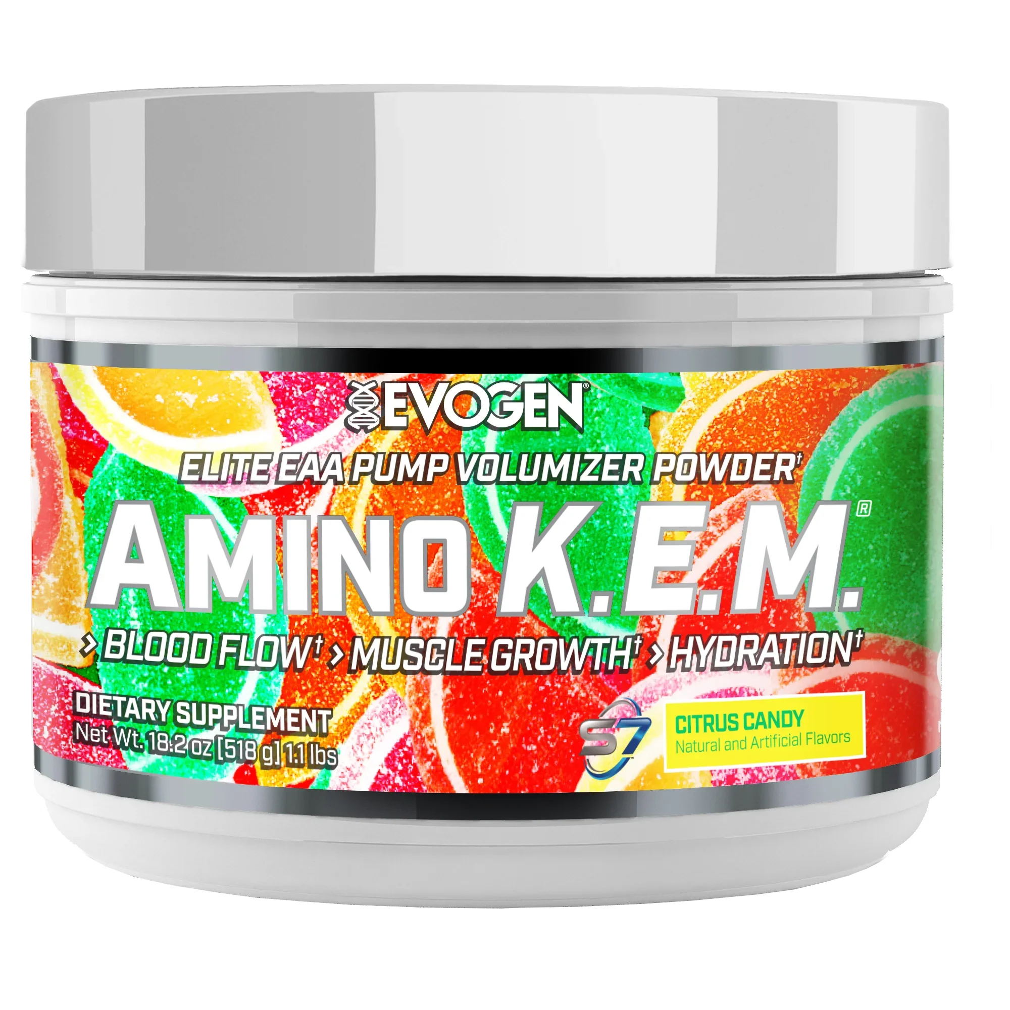 Evogen Amino K.E.M. EAA, Citrus Candy