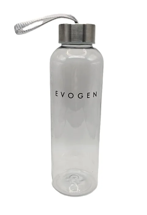 Evogen Evogen Next-Gen Clear Water Bottle, Black
