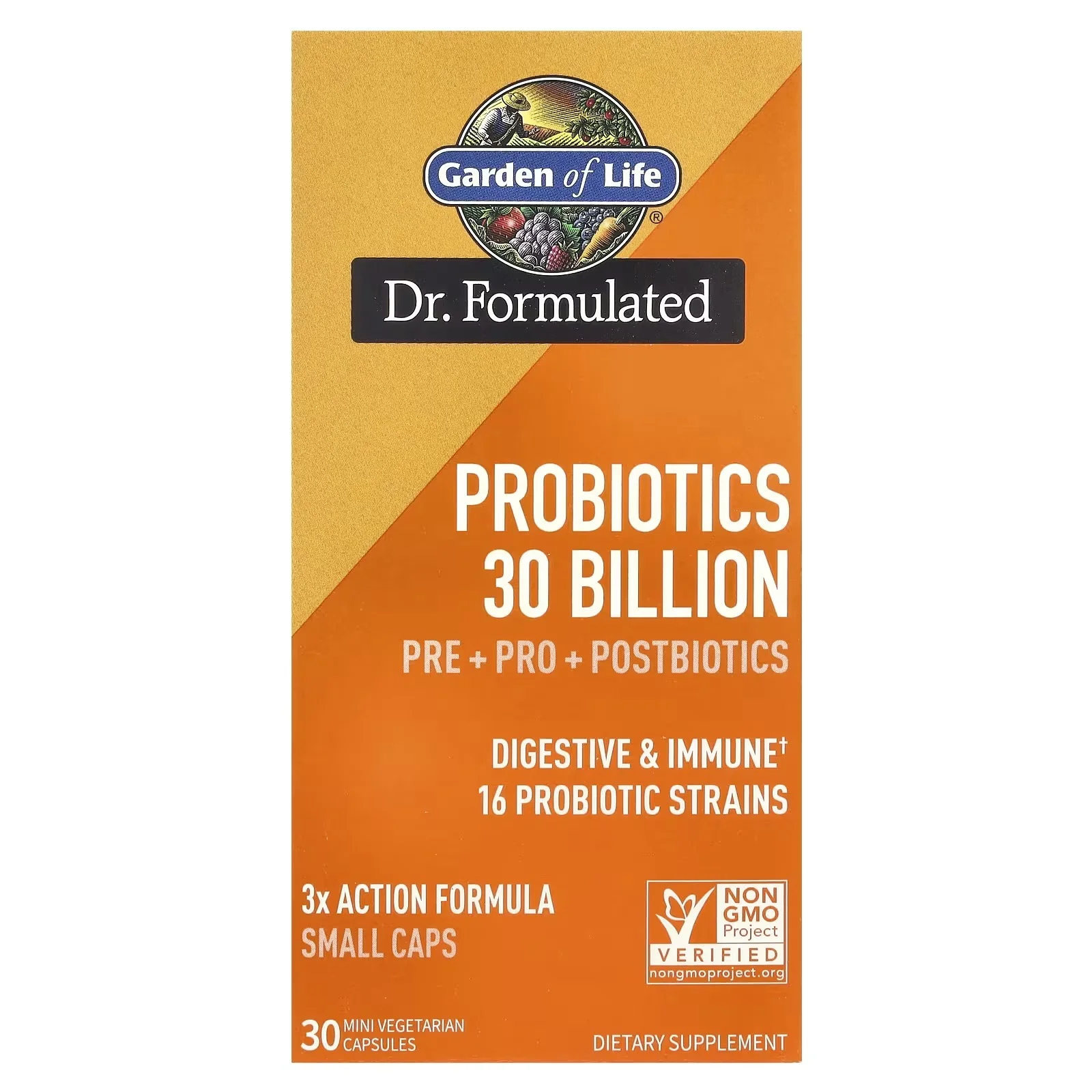 Garden of Life Dr. Formulated Probiotics 30 Billion