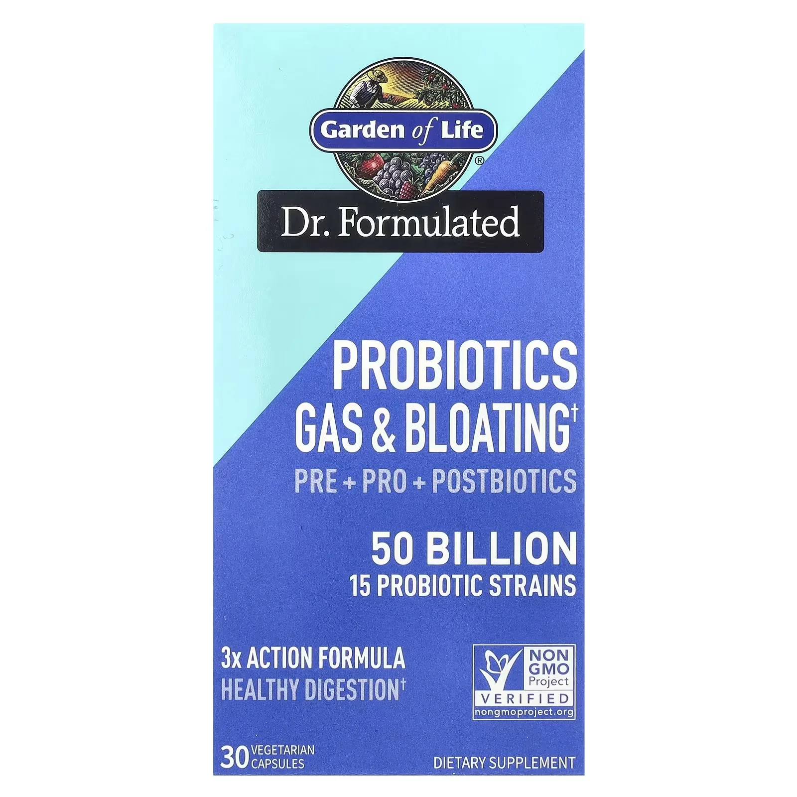 Garden of Life Dr. Formulated Probiotics Gas & Bloating