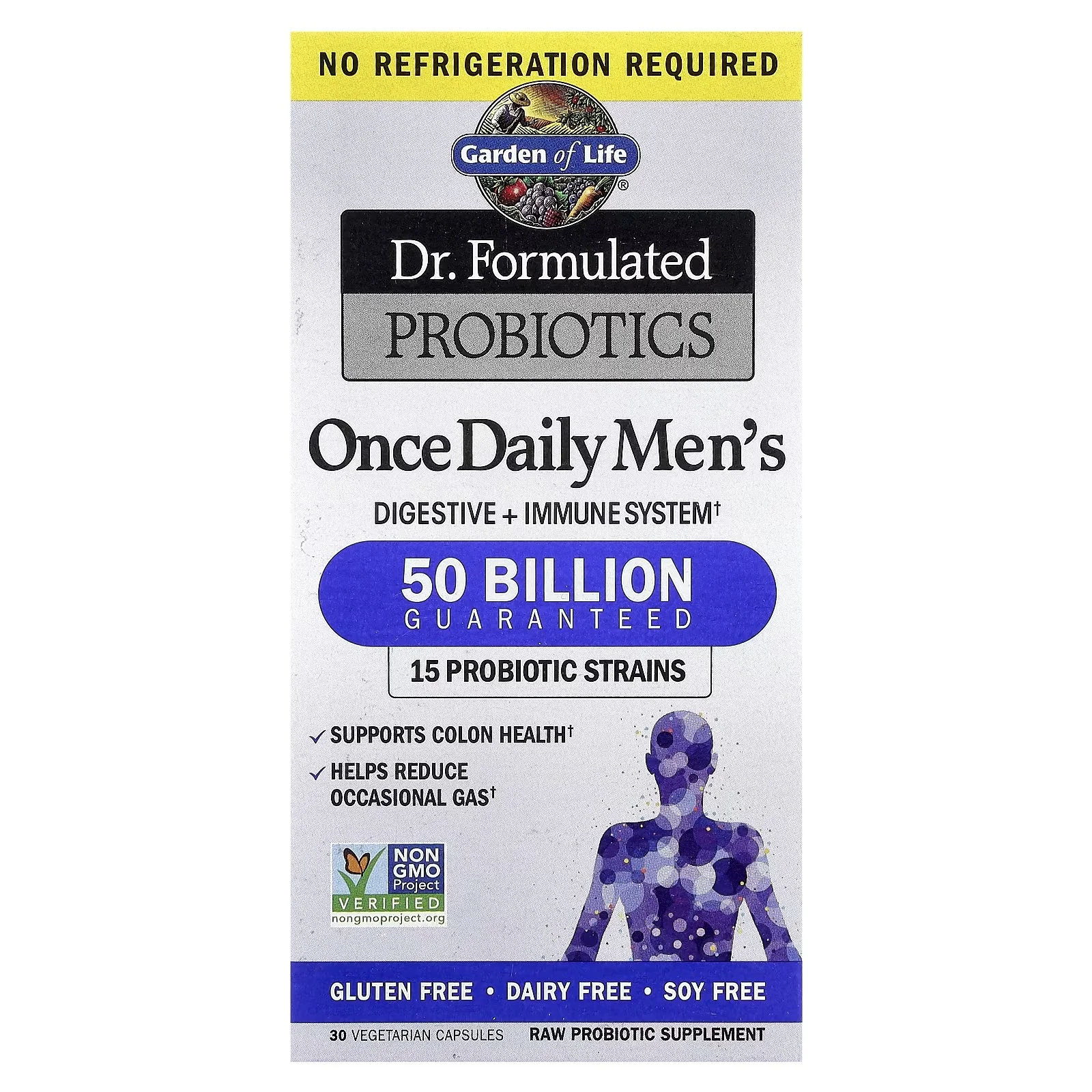 Garden of Life Dr. Formulated Probiotics Once Daily Men's