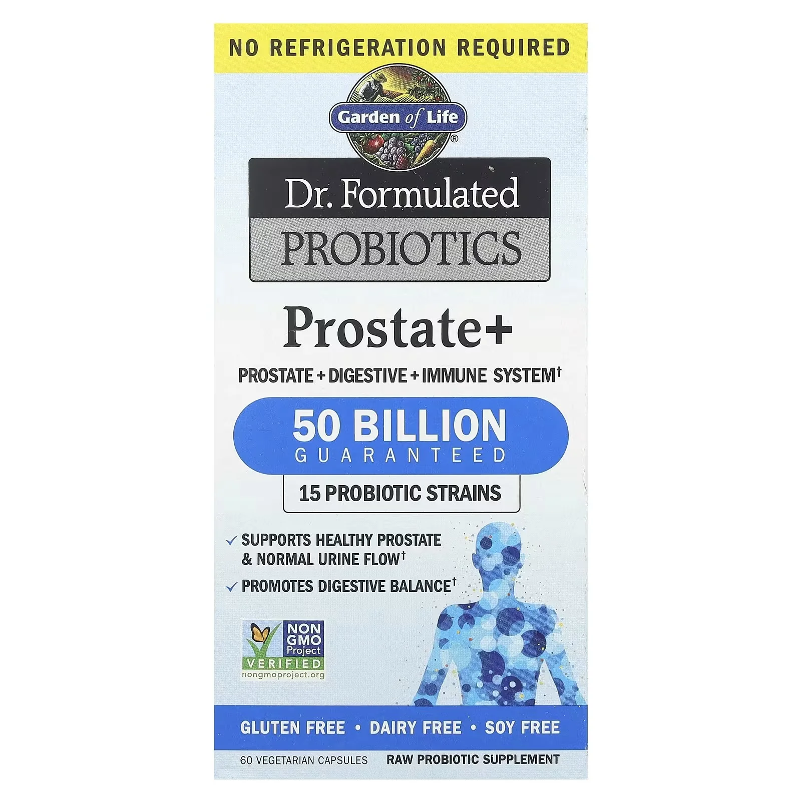 Garden of Life Dr. Formulated Probiotics Prostate+