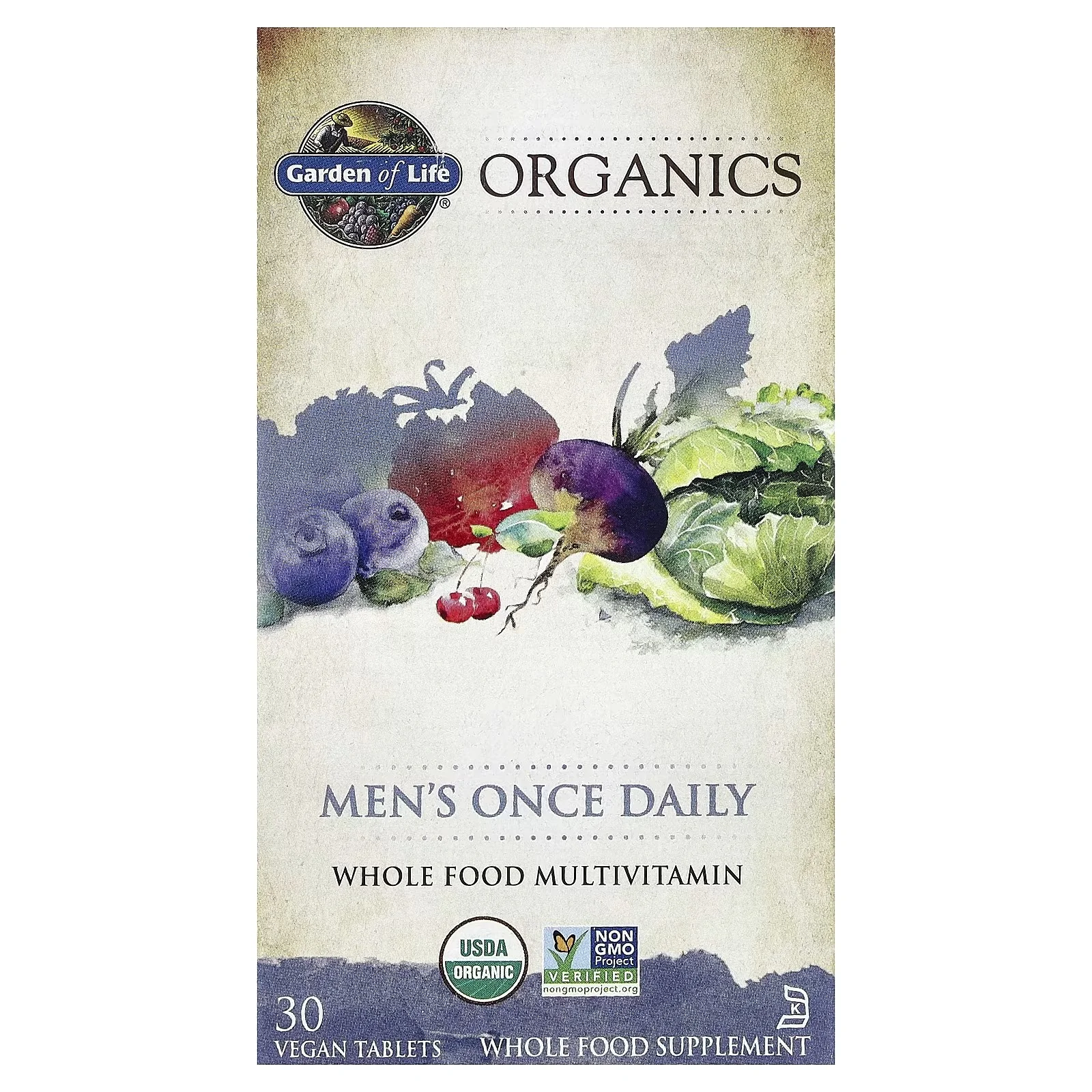 Garden of Life Mykind Men's Once Daily