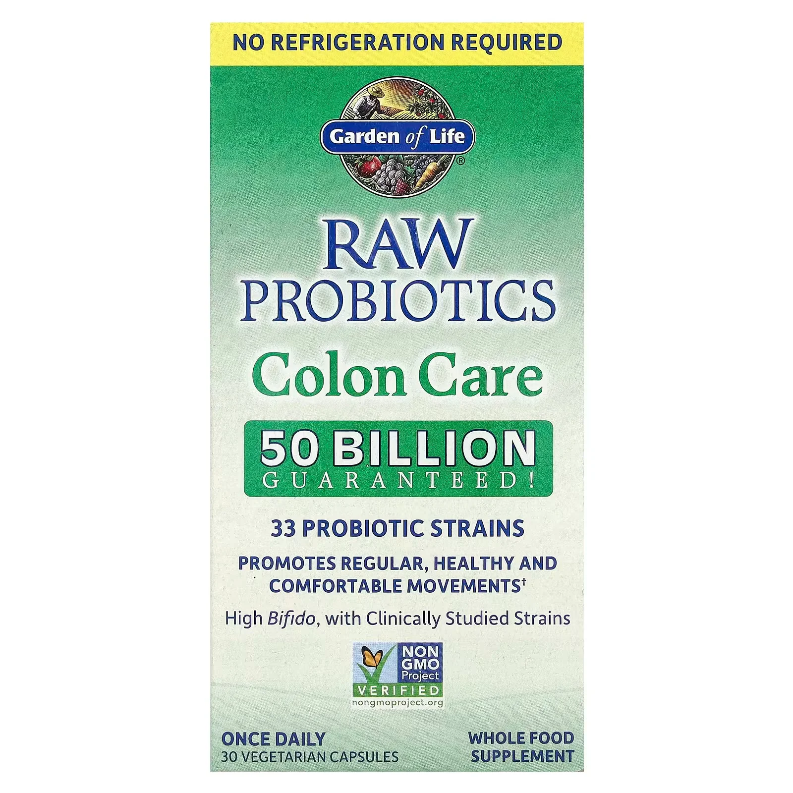 Garden of Life Raw Probiotics Colon Care